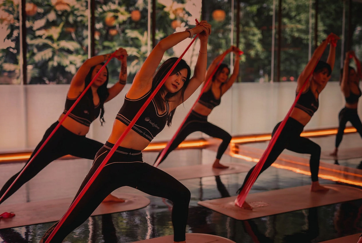 Hot Pilates.